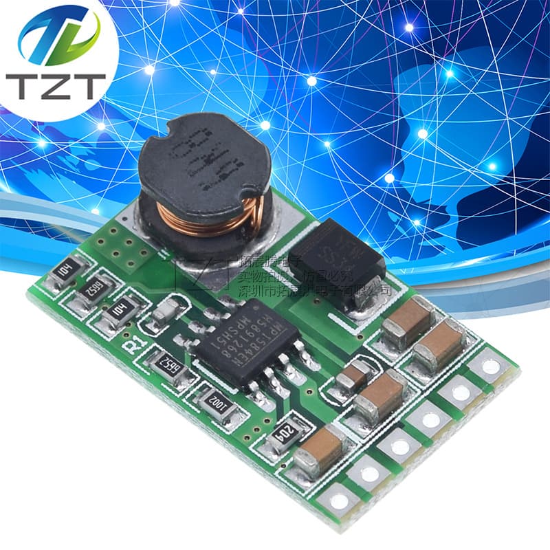 3.5A Step-Down Converter Power Module 5-27V to 3/3.3V/3.7/5V/6V/9/12V DD2712SA