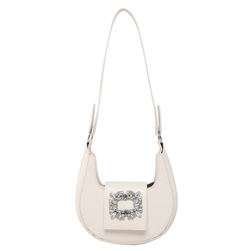 Korean Fashion Trendy Unique Design Bag 2025 Spring New Women's Shoulder Bag Crescent Bag
