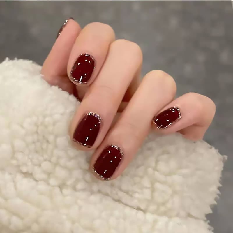 Brightening Press-On Nails, High-End Fall Glitter Sweet & Cool Minimalist Bold & Edgy New Year Press-On Nails Bestseller Collection
