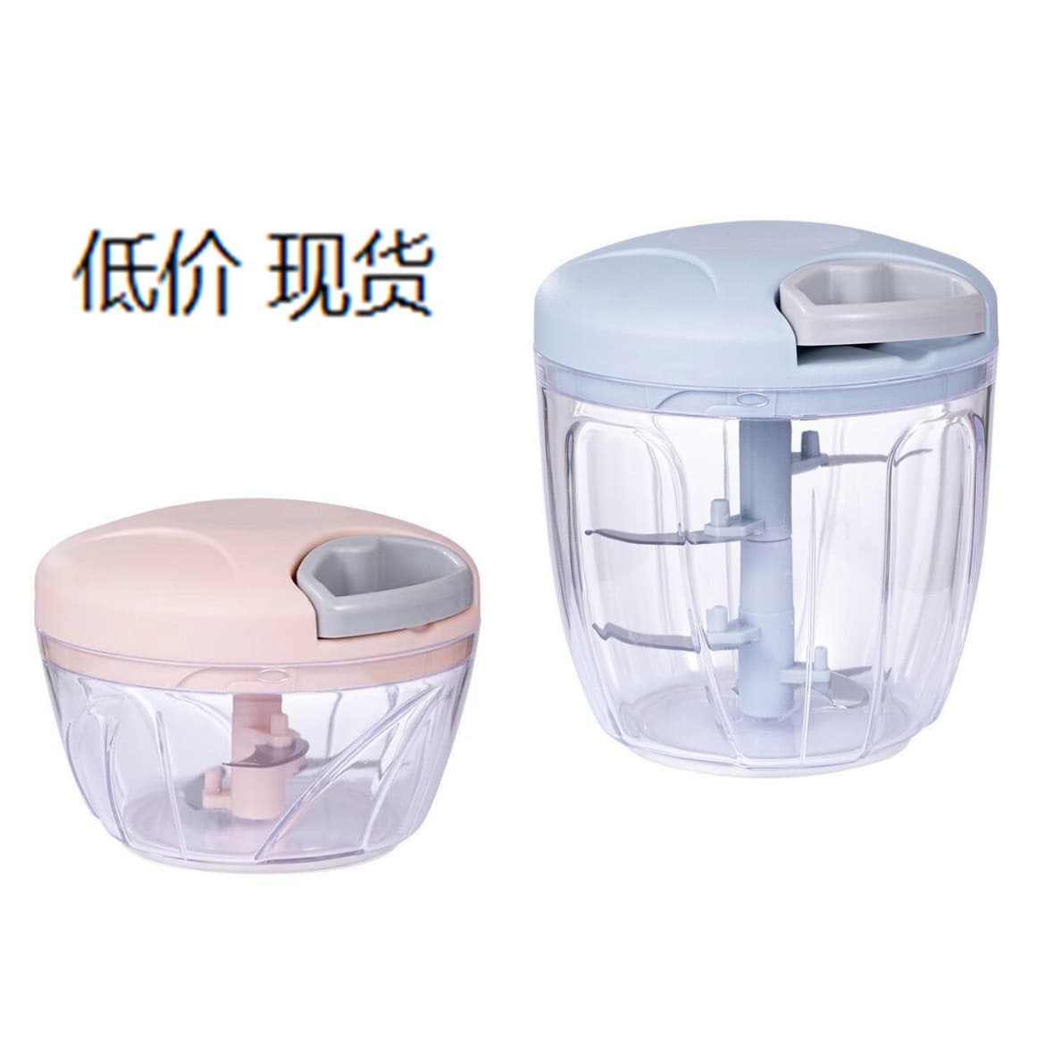 Manual Vegetable Chopper Garlic Peeler Kitchen Garlic Masher Food Processor Pull Chopper Cross-border 2025