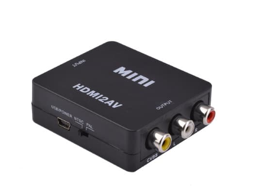 Tenwant HDMI to AV Converter HDMI2AV HDMI to RCA Switcher 1080P Converter