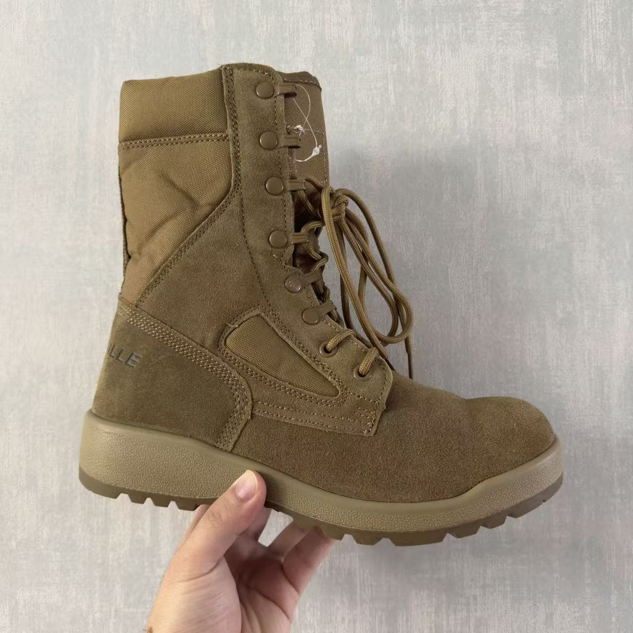 Spring and Autumn Outdoor Combat Protective 21 Lightweight Waterproof Slip-Resistant Wear-Resistant Durable Desert Hiking Climbing High-Top Tactical