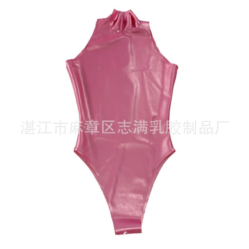Imported latex from Malaysia, metallic latex clothing, bodysuits, sexy latex latex clothing