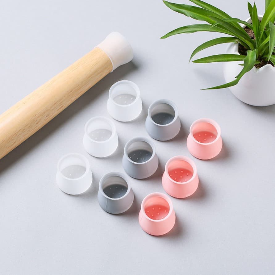 Wear-resistant and non-slip silicone table and chair leg covers, chair, stool, and table leg pads, restaurant table and chair leg silent protective covers