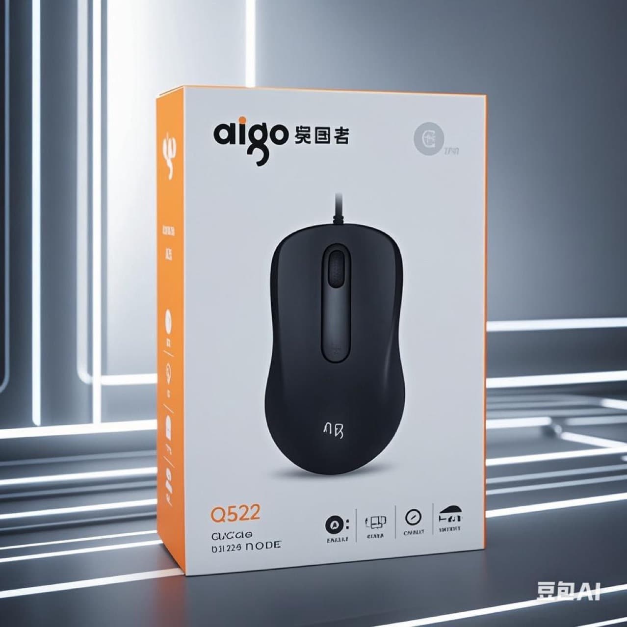 Compatible with Patriot Q822 wired USB mouse for business, gaming, office, laptops, and desktops (optical mouse)