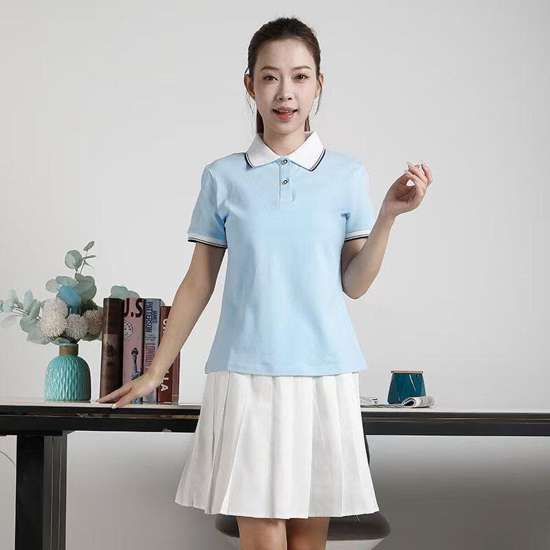Kindergarten Teacher Summer Sportswear Short-Sleeved Kindergarten Teacher New Summer Clothing Teacher Work Clothes