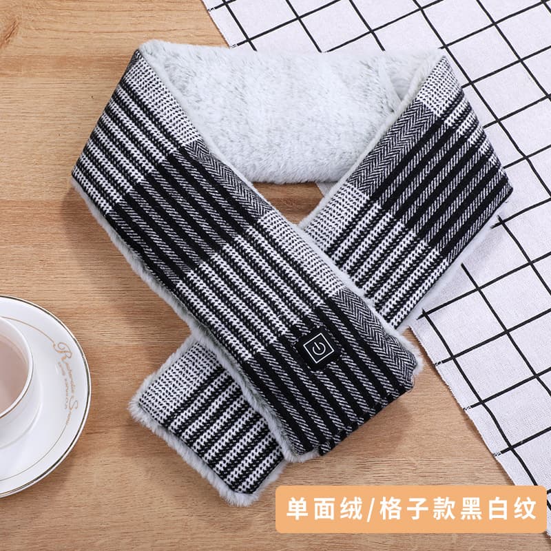 Factory Wholesale New Heated Scarf with Three Heat Settings, Warm Winter Gift, Smart Heating Neck Warmer