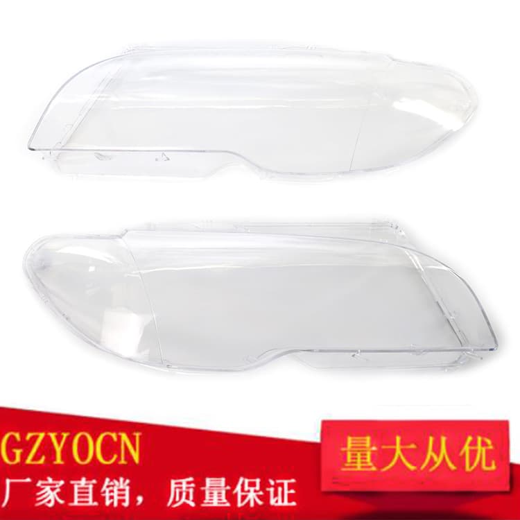 Suitable for BMW 3 Series E46 2-door headlight glass covers, plastic headlight housings, PC transparent lamp covers