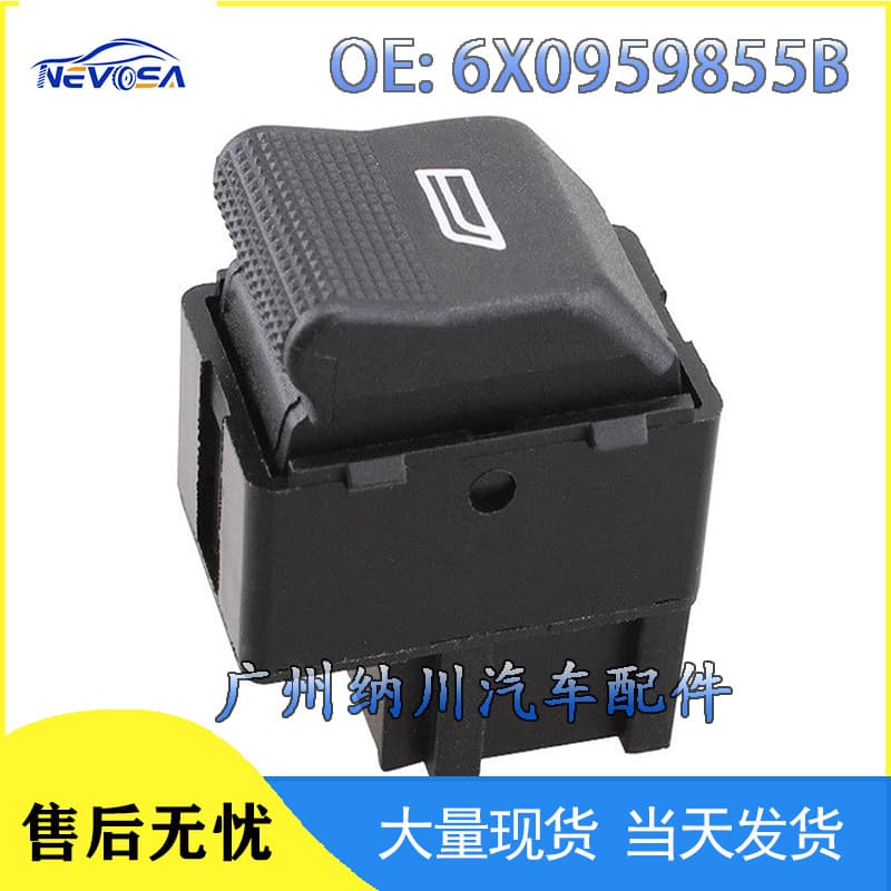 6X0959855B Compatible with Volkswagen VW99-20 Car Power Window Switch Glass Lift Switch In Stock