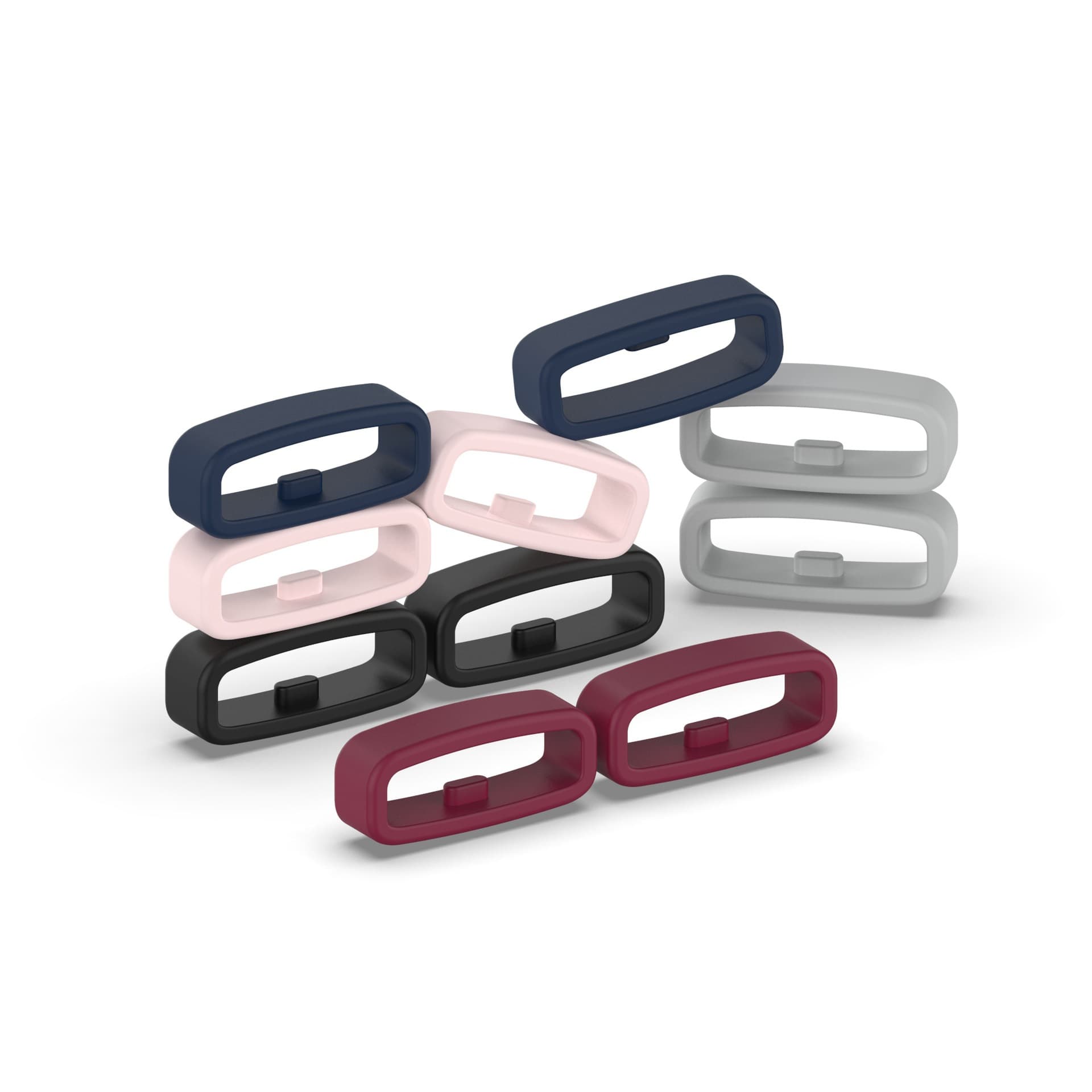 Smartwatch Band Ring Silicone Strap Compatible with Huawei Samsung Xiaomi Garmin Honor Redmi Vivo Fashionable Unisex Design
