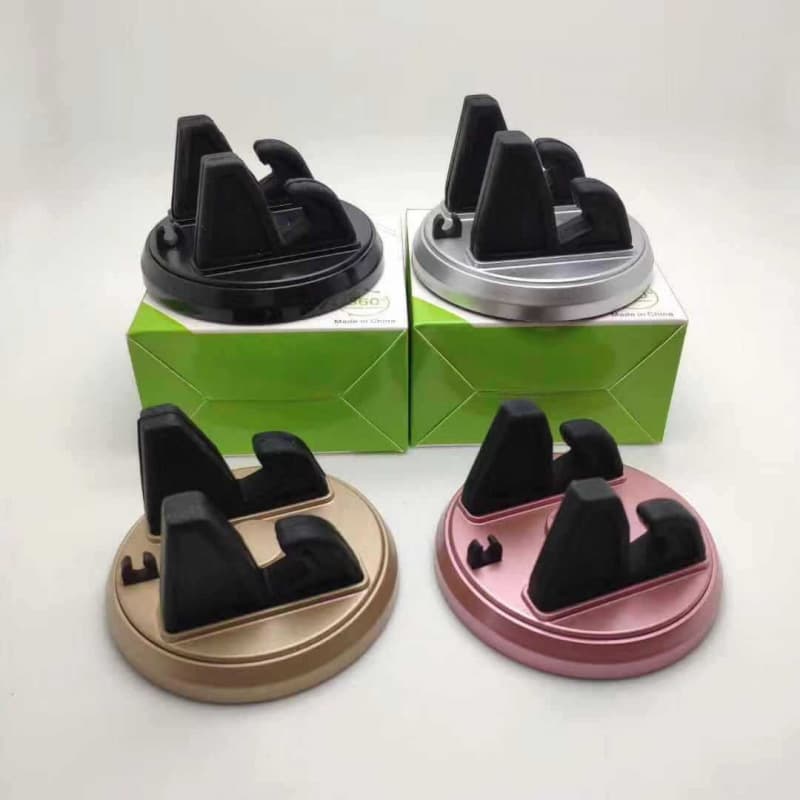 Universal car mobile phone holder rotating base car desktop navigation mobile phone 360 degree holder factory direct sale