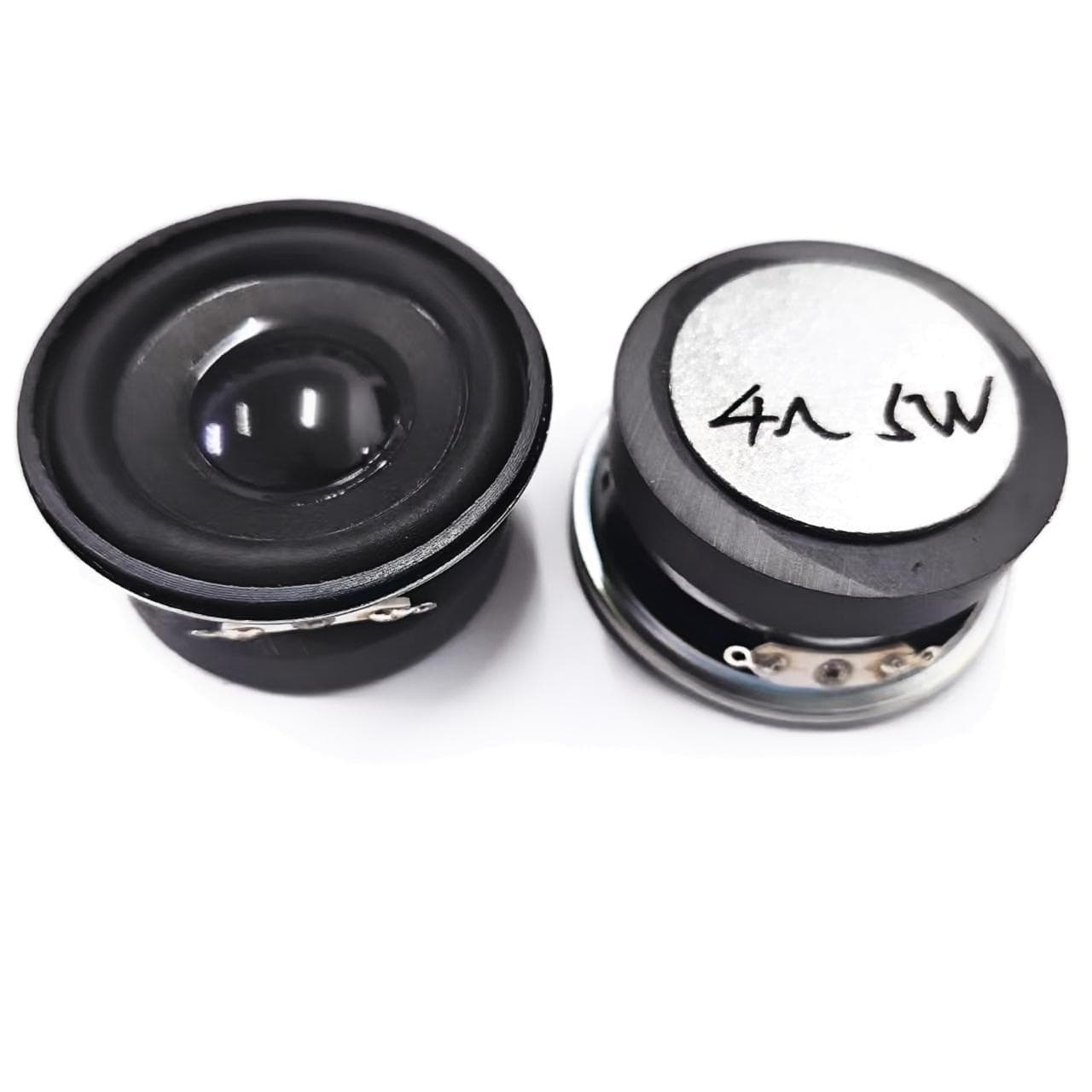 52MM round 45 magnet rubber edge speaker, 2-inch external magnet speaker, 4 ohm 5W, total height 25mm