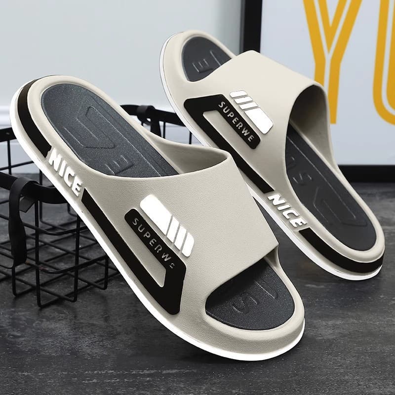 Men's Outdoor Thick-Soled Indoor Home Anti-Odor Anti-Slip Bathroom Couple Slippers Women Summer