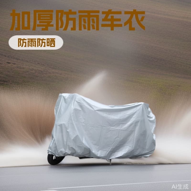 Electric Vehicle Cover Rainproof Sunproof Dustproof Thickened Manufacturer Wholesale