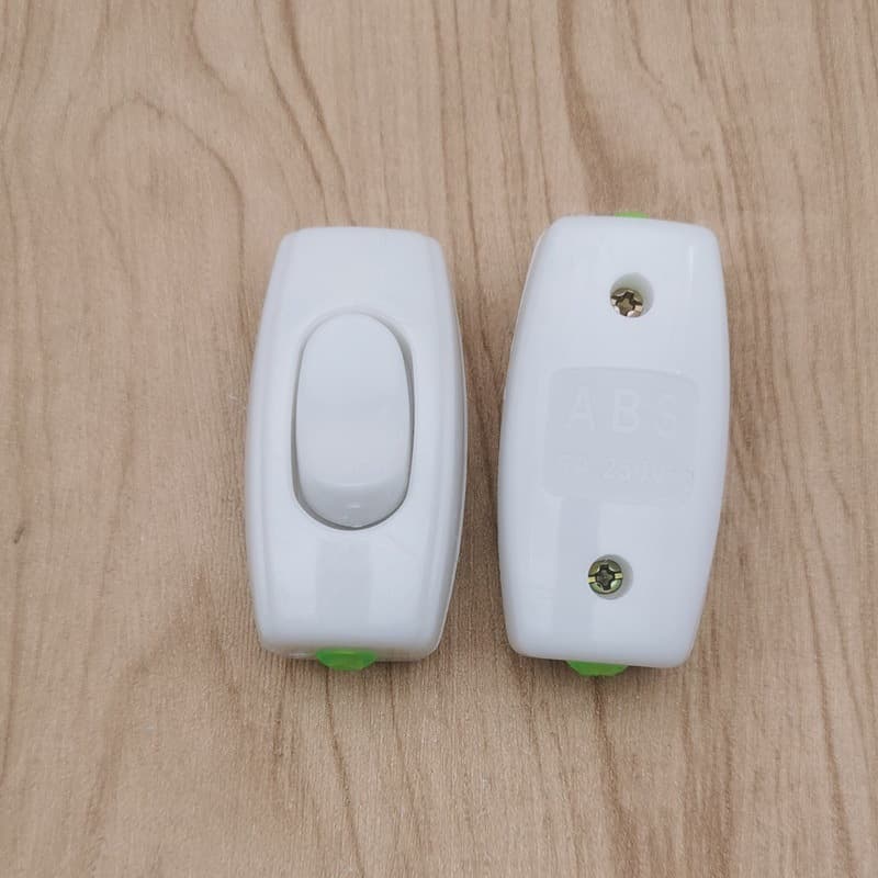 Wholesale White Luxury Good Material Bedside Button Switch Exhaust Fan Boat Type Rocker Switch Manufacturer Sells
