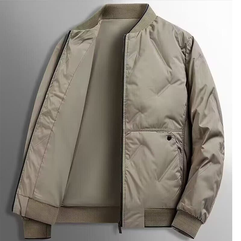 Down Cotton Jacket Winter Thickened Cotton Coat Men's New Trendy Casual Youth Outerwear Versatile Cotton Padded Jacket Top
