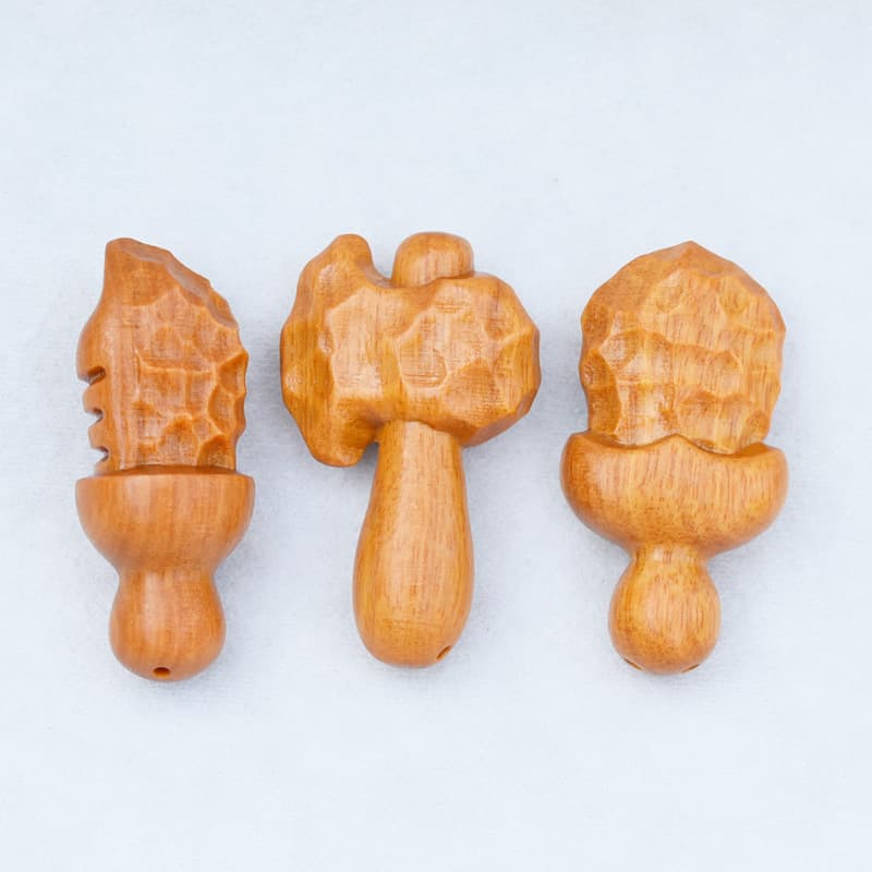 Knife, Axe, Sword, Barbie, Sandalwood Hammer Pattern DIY Accessories, Pendant Keychain Car Hang Bag Hang Creative Craft