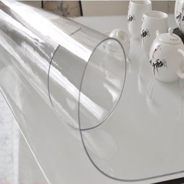 High Transparency Soft PVC Sheet for Table Cover, Flame Retardant, Home Use Soft PVC Crystal Board, Fire Resistant Plastic PVC Soft Glass