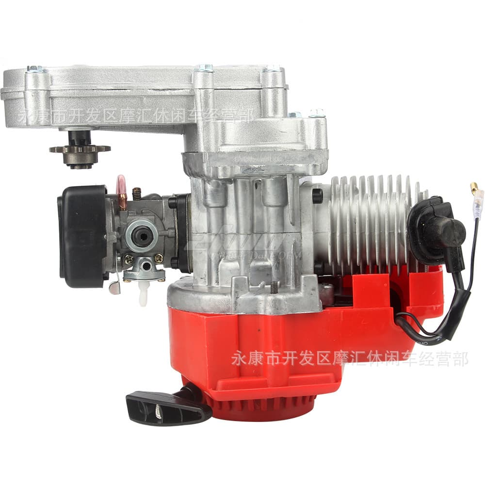 Mini Motorcycle 49CC Small Liya Off-Road Plastic Easy-Pull Two-Stroke Engine Gasoline Engine with Gearbox