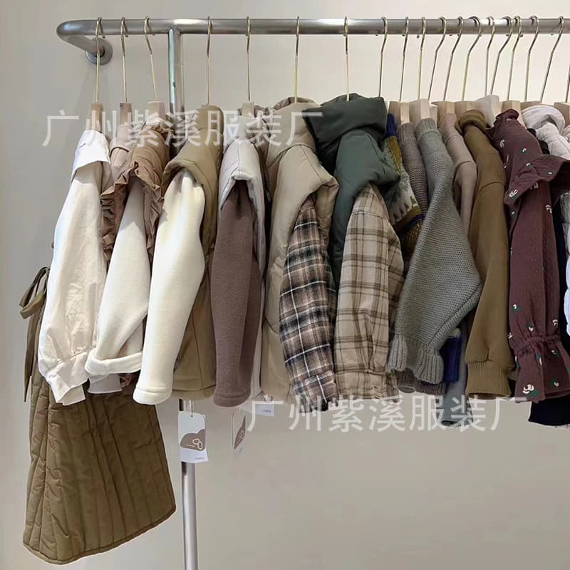 Nuoyan Autumn/Winter Children's Clothing Wholesale Brand Discount Kids Apparel Live Stream Source Factory Clearance