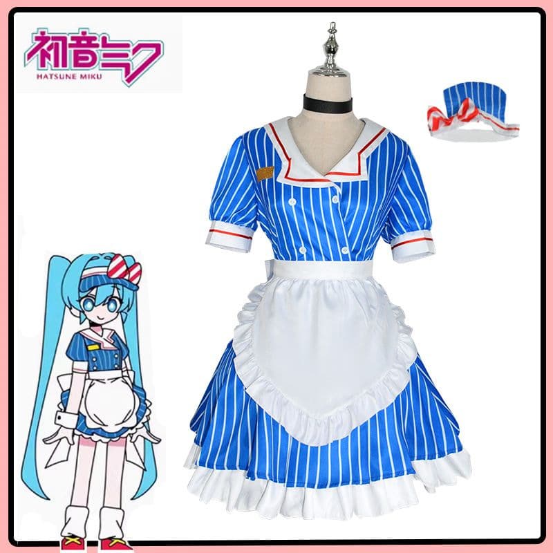 In Stock Hatsune Miku Cosplay Hypnotist Game Set Cosplay Costume Hatsune Miku Full Set