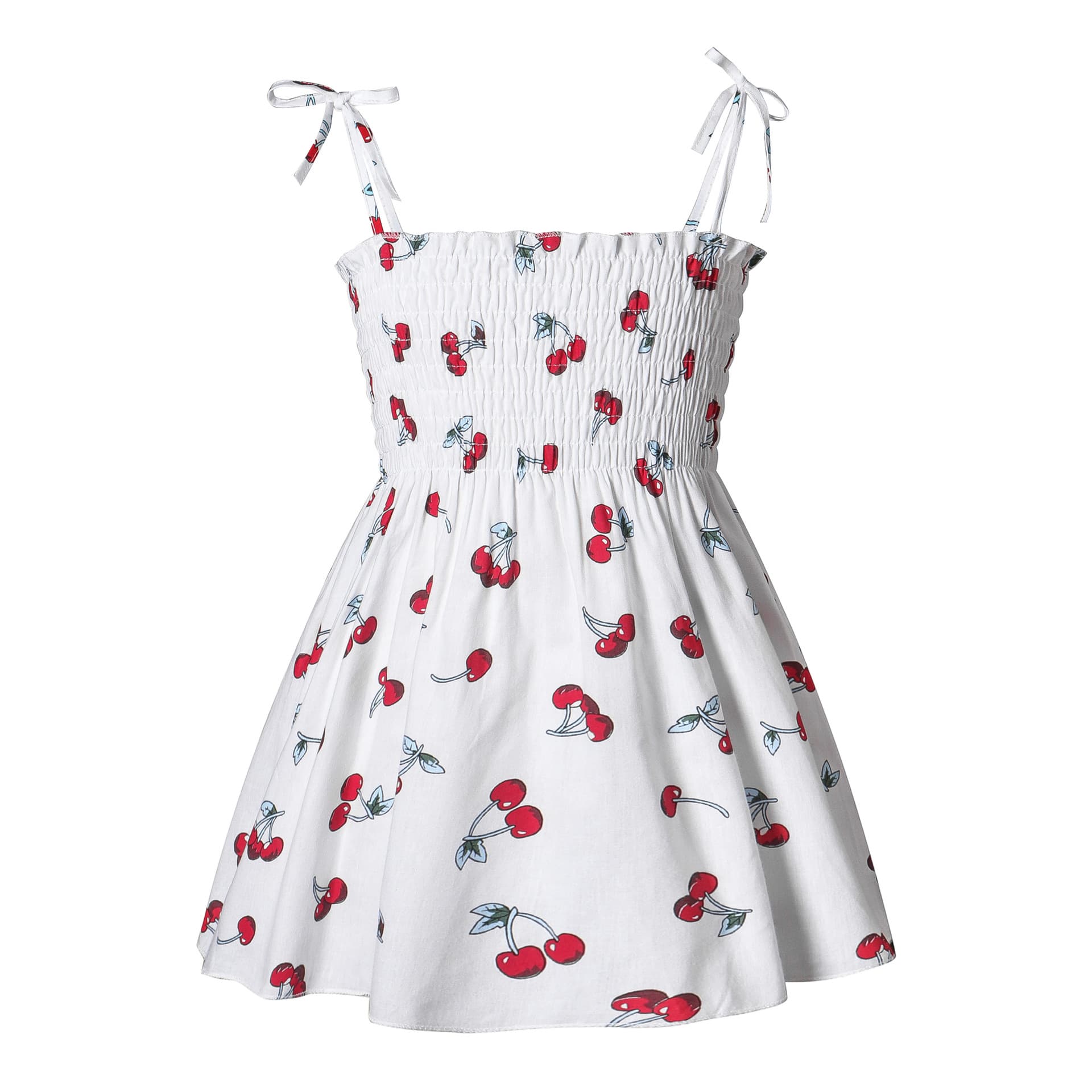 European and American Baby Girl Summer Dress Toddler Fashion Thin Dress Children's Strap Dress Kids Floral Dress