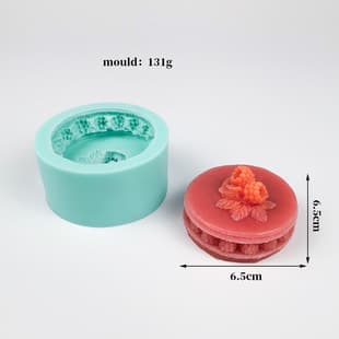2025 Cross-border New Raspberry Egg Decoration Cake Silicone Mold DIY Baking Pastry Dessert Epoxy Resin Mold