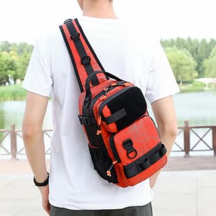 Waterproof Backpack New Sports Backpack Men's Women's Outdoor Travel Hiking Small Lure Bag Double Shoulder Backpack Customizable