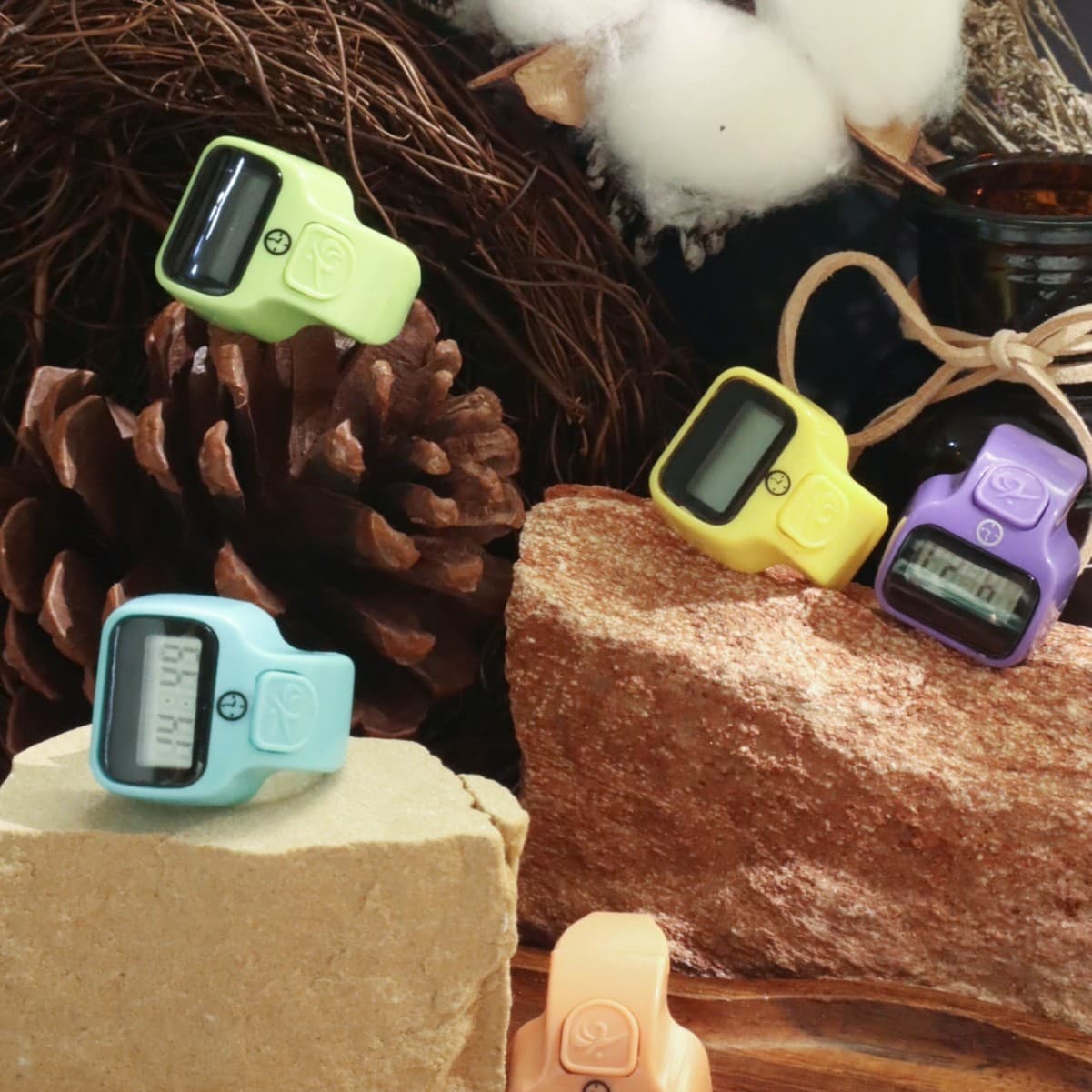 Ring-Style Counter, Mini Portable Electronic Counter for People Flow/Item Tallying