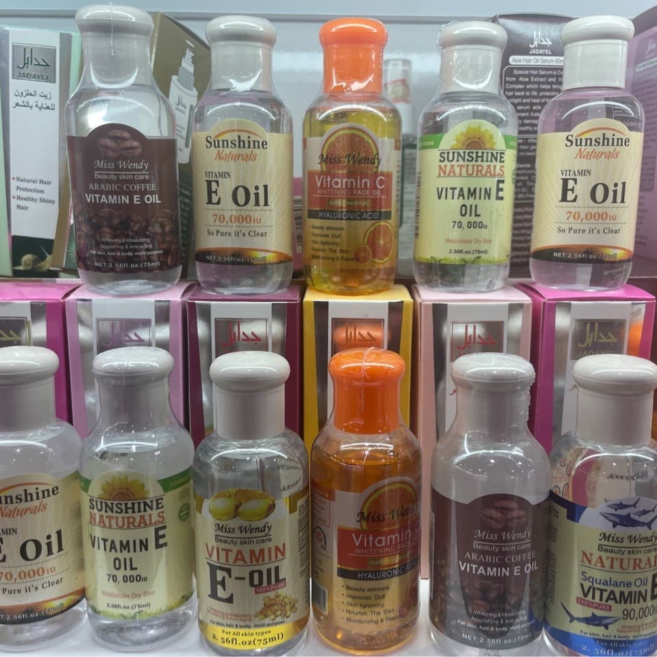 Vitamin C & Vitamin E Sunshine Oil for Hair and Body - Arabic Coffee Oil