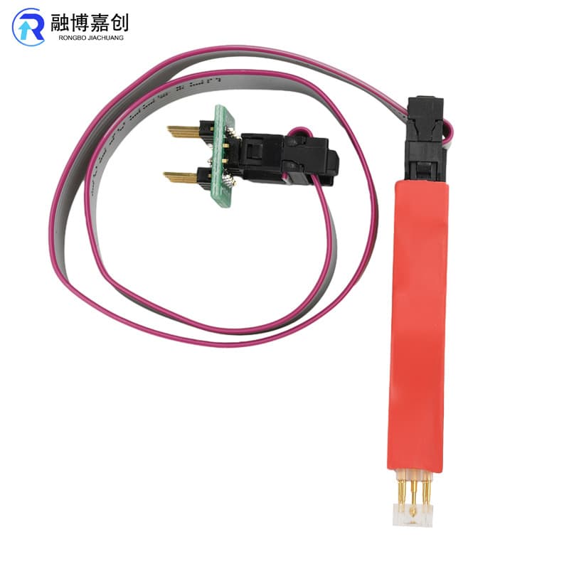TSSOP8/MSOP8 Micro Chip Spring Pin Automotive Instrument Program Download Cable Burn Read/Write Test Probe