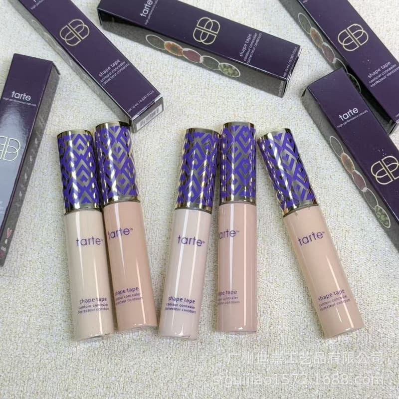 In-Stock Tarte Shape Tape Concealer Liquid Concealer for Dark Circles, Acne Marks, Moisturizing, Brightening, and Contouring