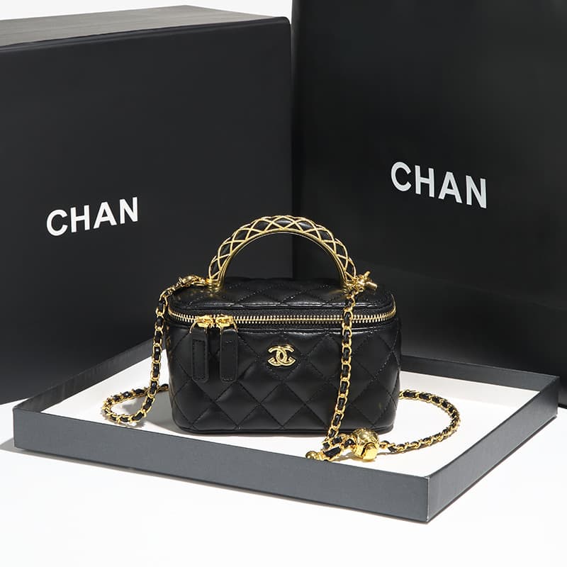 Women's Quilted Chain Box Bag Handbag New Style Women's Bag Fashion Versatile Shoulder Bag Trendy Crossbody Bag