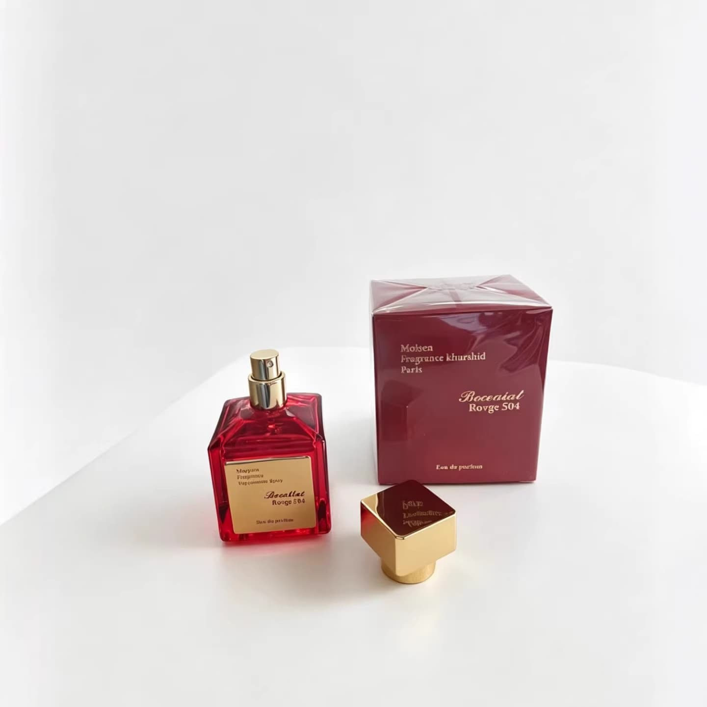 Women's Perfume, Export Best-Seller, TK Live Rose Red Perfume, Oud Agarwood Light Fragrance Long-Lasting Perfume, Middle Eastern 70ml