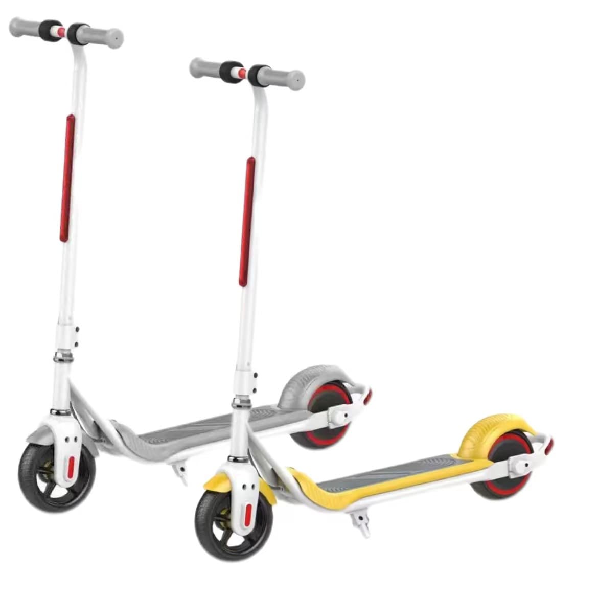 Cross-border Scooter 6.5-inch Kids Electric Scooter Two-Wheel Electric Assist Commuter Rechargeable Kick Scooter
