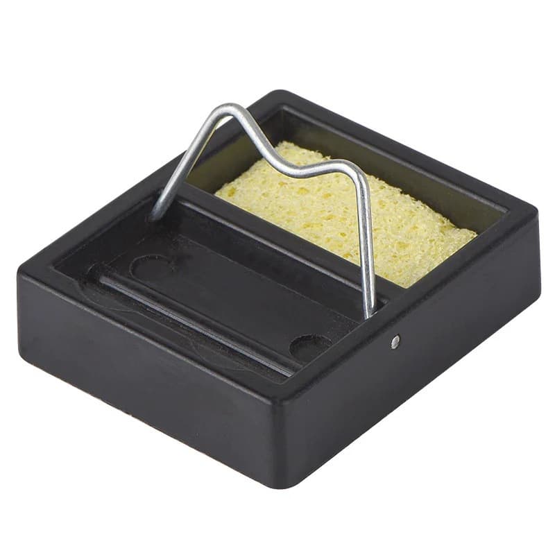 Bakelite Simple Soldering Iron Stand Portable Soldering Iron Holder with Sponge Mini Soldering Iron Stand for Export
