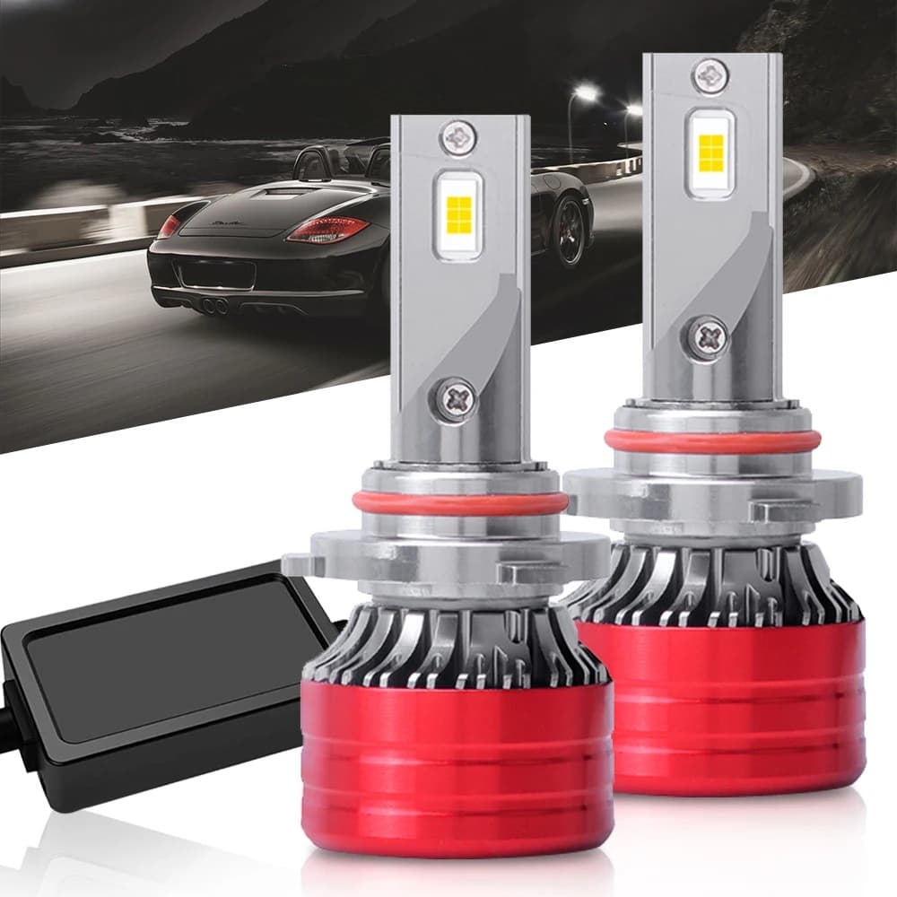 New Blade Car LED Headlight Super Bright Focused Car Bulb LED H7 H4 H1 H11 9005