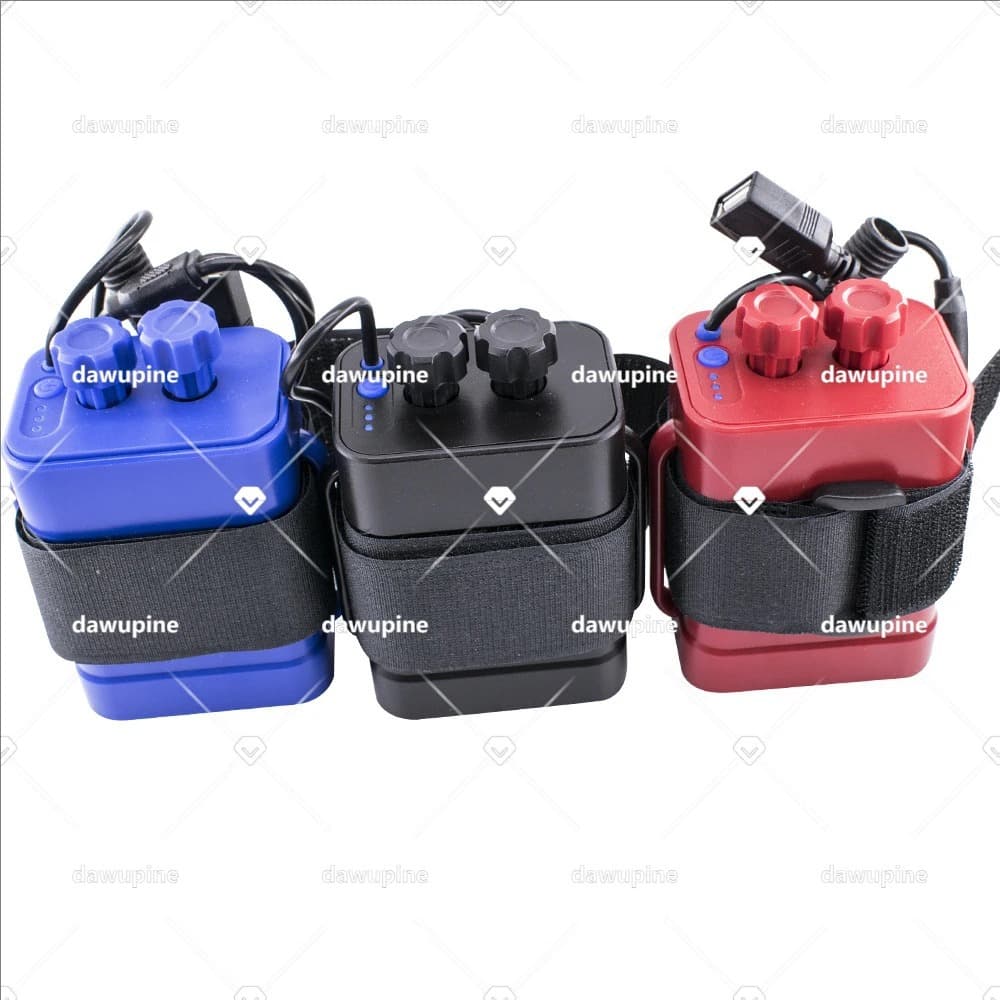 DC 8.4V6*18650 lithium battery storage box DIY18650 battery pack with USB charging
