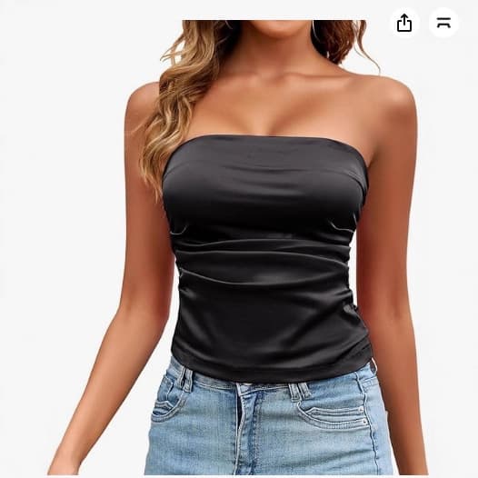 European and American Cross-Border 2026 Fashion Women's Wrap Top Backless Solid Color Versatile Sexy Nightclub Tube Top Vest