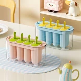 Ice Pop Mold High Appearance Household Multi-Pack Ice Lolly Ice Pop Ice Cream Mold Ice Cube Tray Wholesale