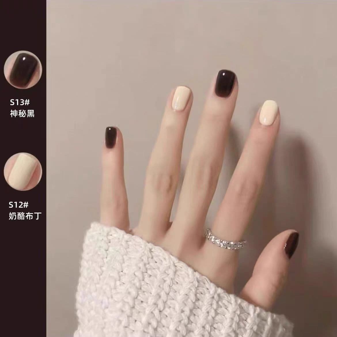 Transparent Nude Toe Nail Polish 2024 New Quick-Dry Long-Lasting Peelable Water-Based Nail Polish