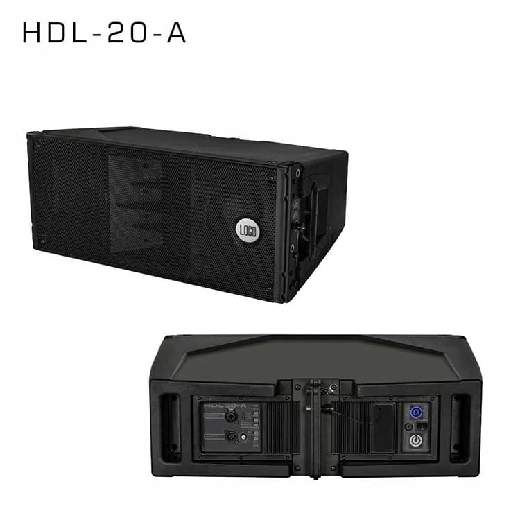 DHL-AS Dual 10-inch Professional Line Array Speaker Large Stage Outdoor Performance Wedding KTV Bar Active Speaker