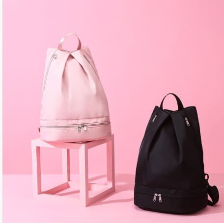 Backpack Portable Large Capacity Travel Bag Drawstring Backpack Men's Sports Bag Gym Bag Trendy