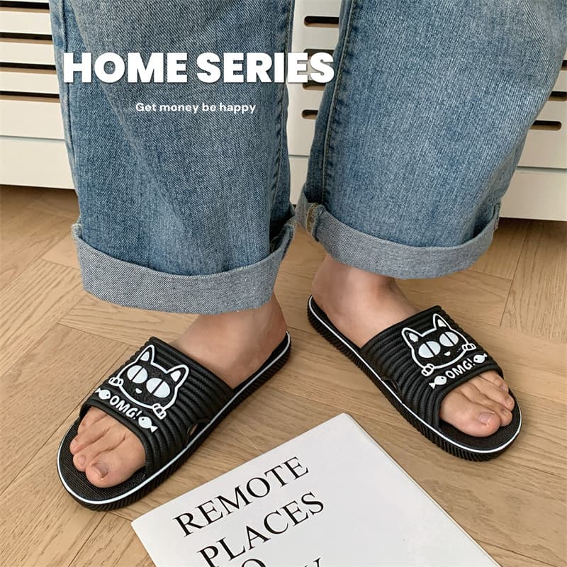 Extra Large Size Slippers for Men, Summer Indoor Anti-Slip Breathable Plastic Slippers, Hotel B&B Large Size Sandals Wholesale