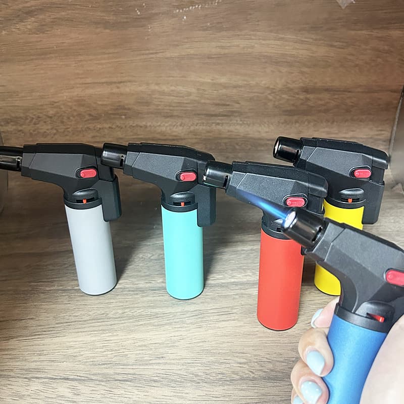 Cross-border Inflatable Powerful Spray Gun Silicone Paint Direct Spray Outdoor BBQ Ignition Torch Moxibustion Lighter
