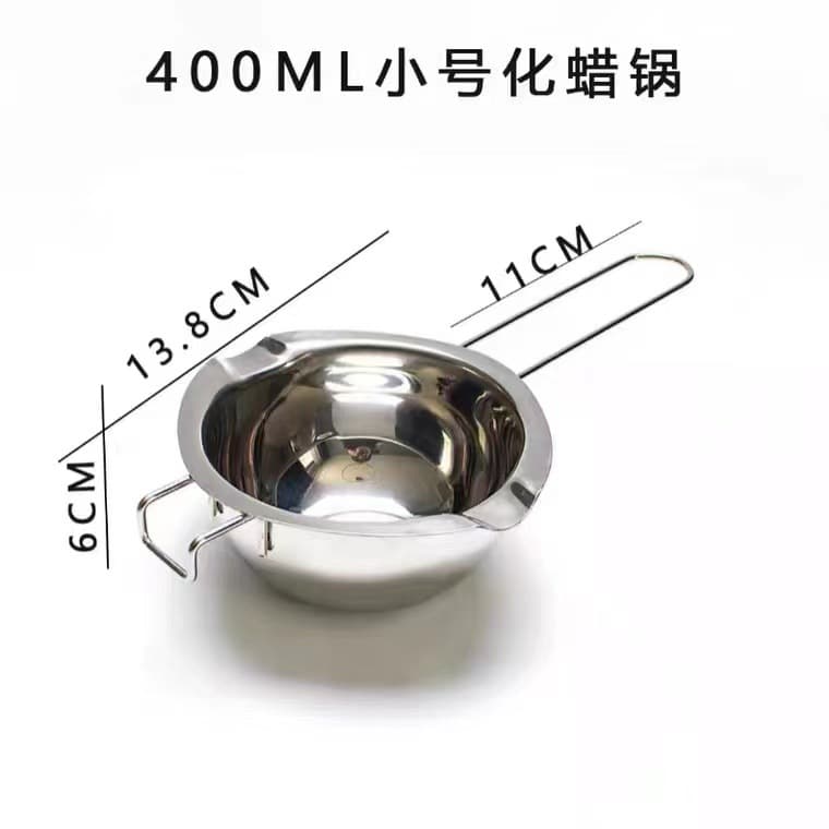 DIY Candle Making Tool Double Boiler Wax Melting Pot Soy Wax Gel Wax Stainless Steel Pot