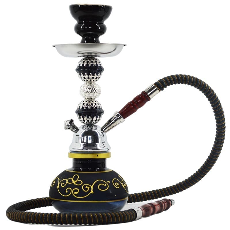 Wholesale Cross-Border Stock Single Tube Hookah Set Complete Hookah Accessories Hookah Shisha Dual Tube Drop Shipping Available