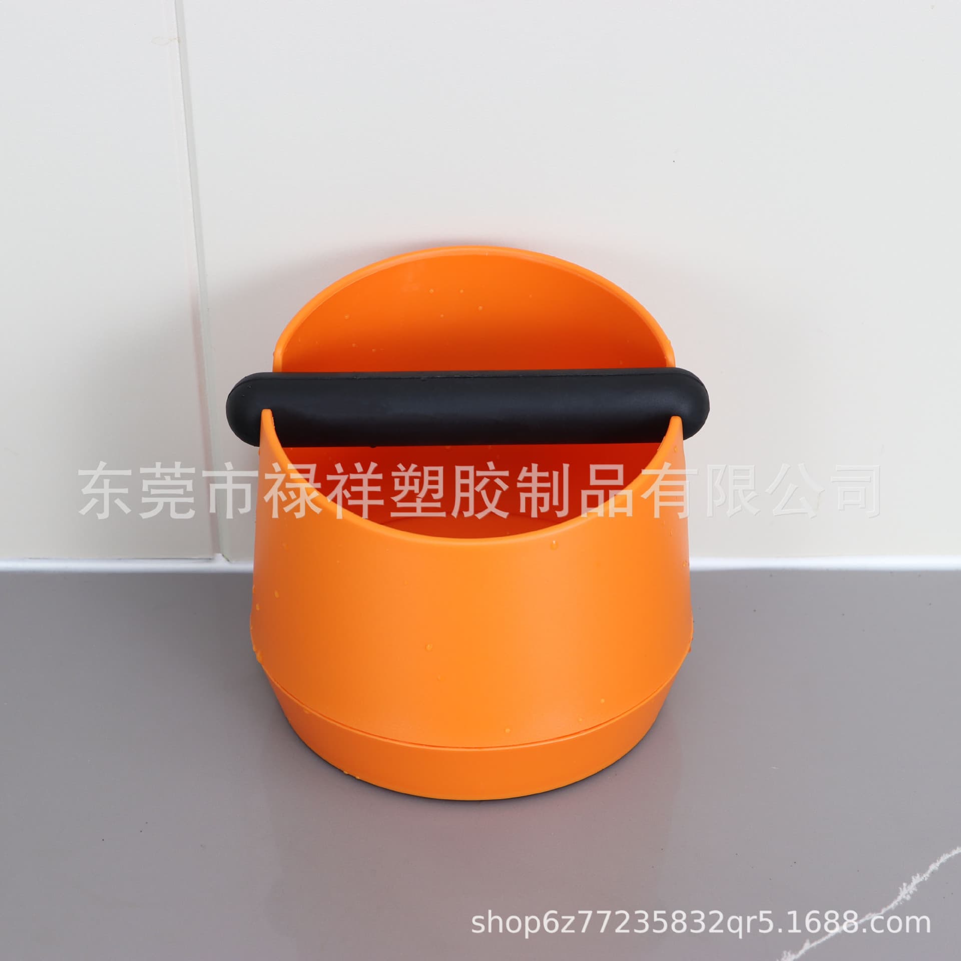 Coffee Grounds Bucket Bar Non-Slip Knock Box Storage Container Thickened Commercial Coffee Machine Knock Box Customizable Laser Logo