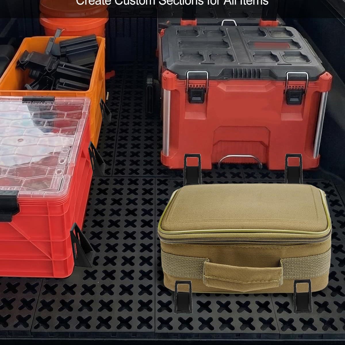 Amazon New Truck Bed Cargo Protector and Organizer Truck Bed Cargo System Secure Cargo Control