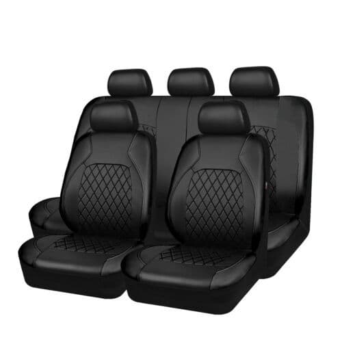 Cross-border trade car seat covers, single-line diamond quilting, bracket leather PU, Amazon Mexico Temu